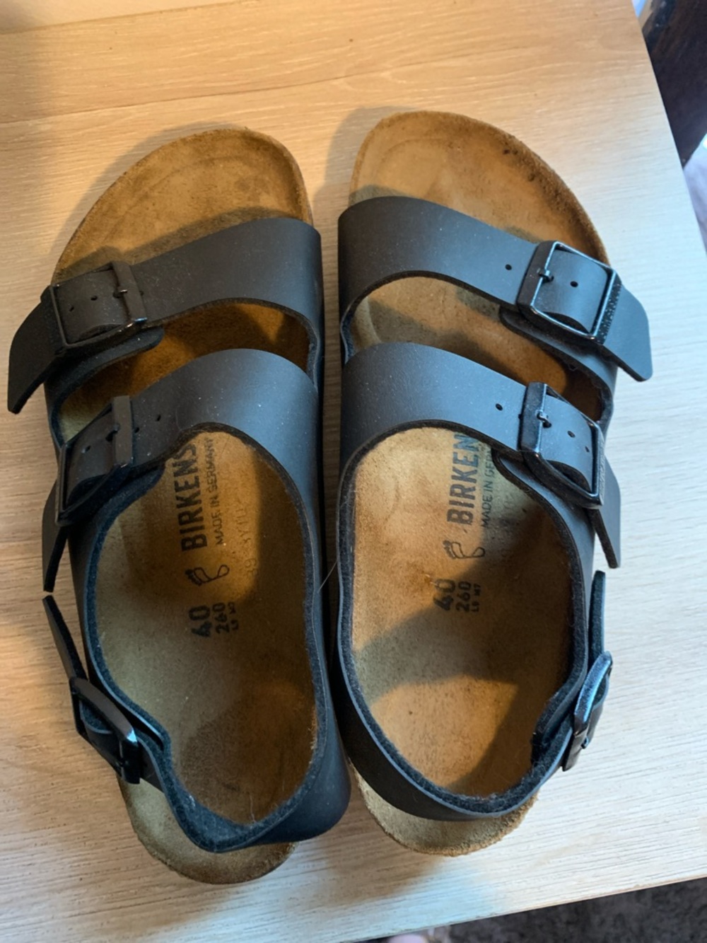 Birkenstock sandals 
Size 40